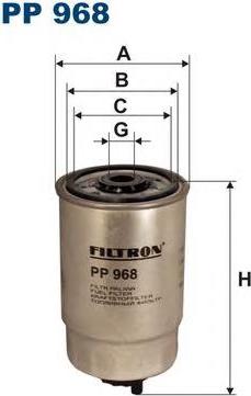 Filtron PP968/2 - Filtre à carburant cwaw.fr