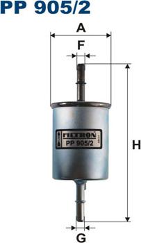 Filtron PP905/2 - Filtre à carburant cwaw.fr