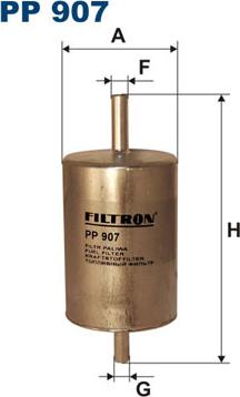 Filtron PP907 - Filtre à carburant cwaw.fr