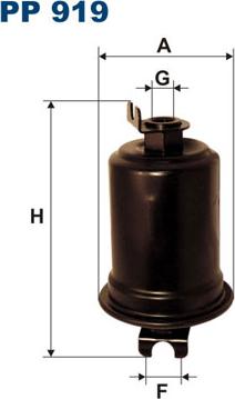 Filtron PP919 - Filtre à carburant cwaw.fr