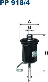 Filtron PP918/4 - Filtre à carburant cwaw.fr