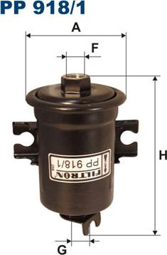 Filtron PP918/1 - Filtre à carburant cwaw.fr