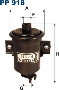 Filtron PP918 - Filtre à carburant cwaw.fr