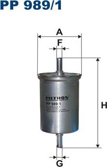 Filtron PP989/1 - Filtre à carburant cwaw.fr