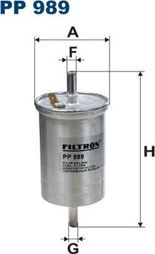 Filtron PP989 - Filtre à carburant cwaw.fr