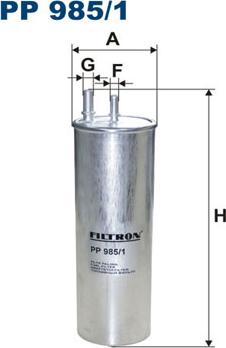 Filtron PP985/1 - Filtre à carburant cwaw.fr