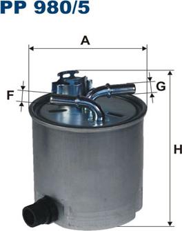 Filtron PP980/5 - Filtre à carburant cwaw.fr