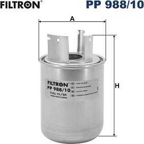 Filtron PP 988/10 - Filtre à carburant cwaw.fr