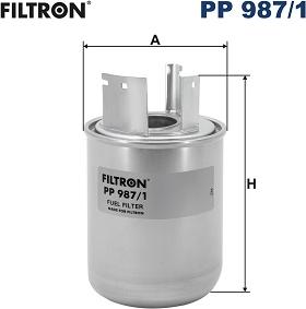 Filtron PP 987/1 - Filtre à carburant cwaw.fr