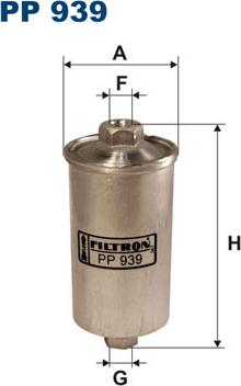 Filtron PP939 - Filtre à carburant cwaw.fr