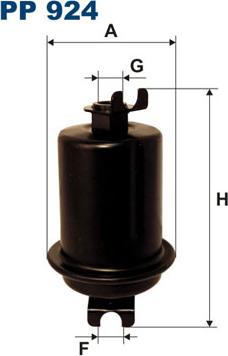 Filtron PP924 - Filtre à carburant cwaw.fr