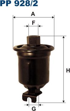 Filtron PP928/2 - Filtre à carburant cwaw.fr