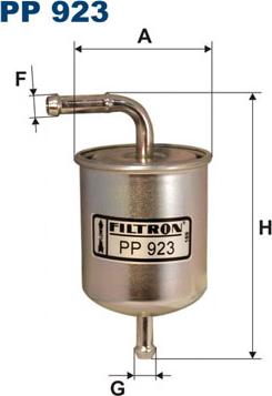 Filtron PP923 - Filtre à carburant cwaw.fr