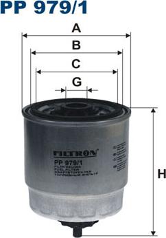 Filtron PP979/1 - Filtre à carburant cwaw.fr