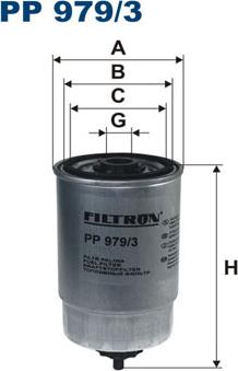 Filtron PP979/3 - Filtre à carburant cwaw.fr