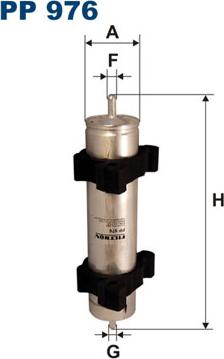 Filtron PP976 - Filtre à carburant cwaw.fr