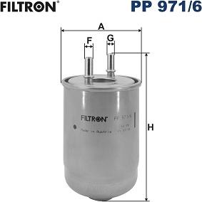 Filtron PP 971/6 - Filtre à carburant cwaw.fr