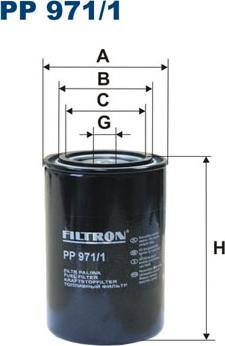 Filtron PP971/1 - Filtre à carburant cwaw.fr