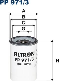 Filtron PP971/3 - Filtre à carburant cwaw.fr