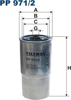 Filtron PP971/2 - Filtre à carburant cwaw.fr