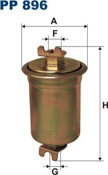 Filtron PP896 - Filtre à carburant cwaw.fr