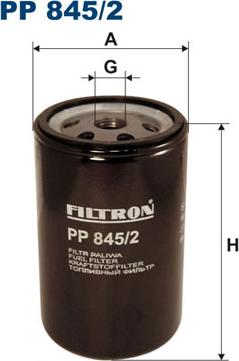 Filtron PP845/2 - Filtre à carburant cwaw.fr