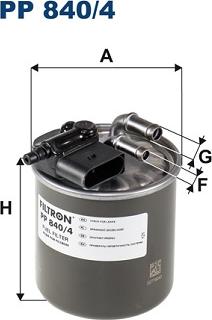 Filtron PP840/4 - Filtre à carburant cwaw.fr