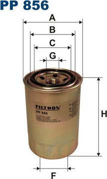 Filtron PP856 - Filtre à carburant cwaw.fr