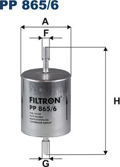 Filtron PP 865/6 - Filtre à carburant cwaw.fr