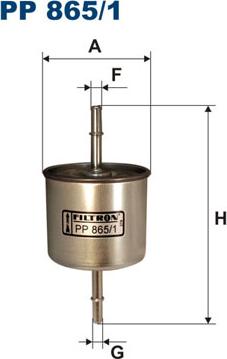 Filtron PP865/1 - Filtre à carburant cwaw.fr