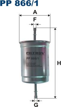 Filtron PP866/1 - Filtre à carburant cwaw.fr