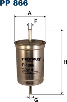 Filtron PP866 - Filtre à carburant cwaw.fr