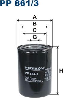 Filtron PP861/3 - Filtre à carburant cwaw.fr