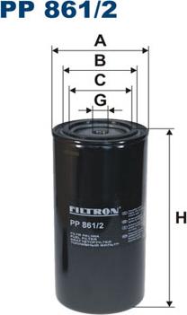 Filtron PP861/2 - Filtre à carburant cwaw.fr