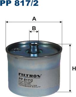 Filtron PP817/2 - Filtre à carburant cwaw.fr