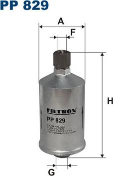 Filtron PP829 - Filtre à carburant cwaw.fr