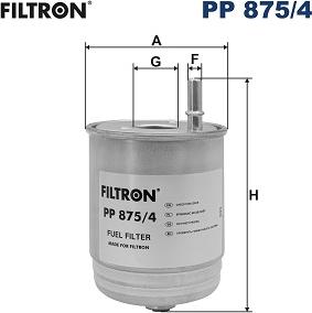 Filtron PP 875/4 - Filtre à carburant cwaw.fr