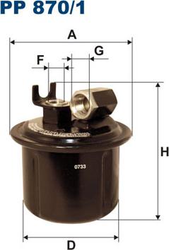 Filtron PP870/1 - Filtre à carburant cwaw.fr