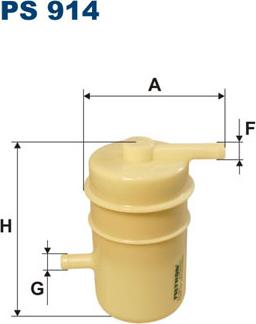 Filtron PS914 - Filtre à carburant cwaw.fr