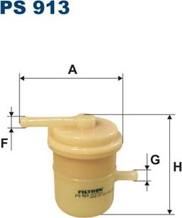 Filtron PS913 - Filtre à carburant cwaw.fr