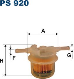 Filtron PS920 - Filtre à carburant cwaw.fr