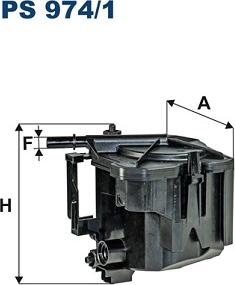 Filtron PS974/1 - Filtre à carburant cwaw.fr