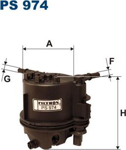 Filtron PS974 - Filtre à carburant cwaw.fr