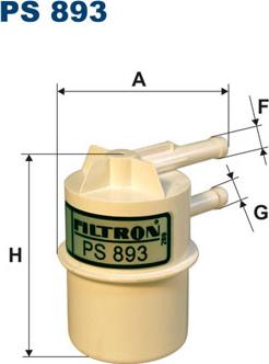 Filtron PS893 - Filtre à carburant cwaw.fr