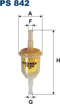 Filtron PS842 - Filtre à carburant cwaw.fr