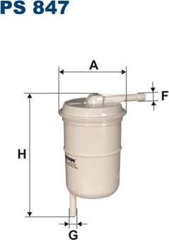 Filtron PS847 - Filtre à carburant cwaw.fr