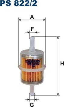 Filtron PS822/2 - Filtre à carburant cwaw.fr