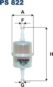 Filtron PS822 - Filtre à carburant cwaw.fr