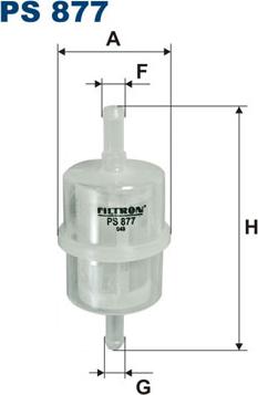 Filtron PS877 - Filtre à carburant cwaw.fr