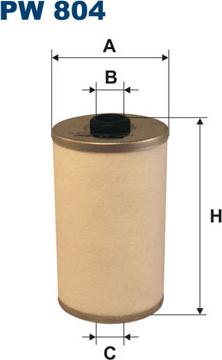 Filtron PW804 - Filtre à carburant cwaw.fr